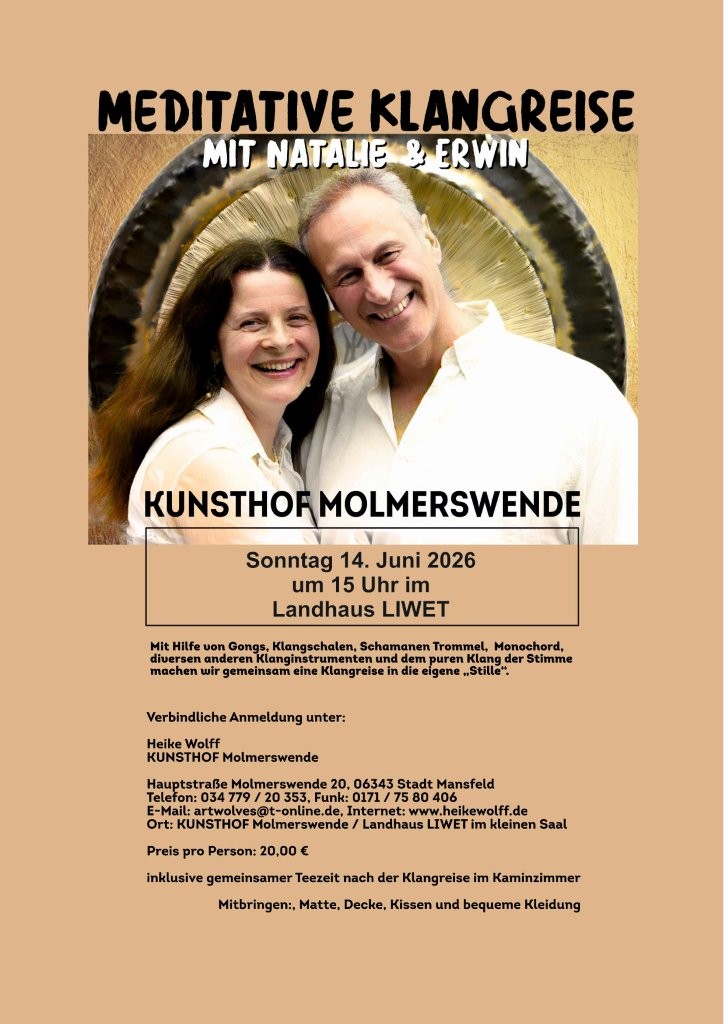 Flyer Klangreise April 2026